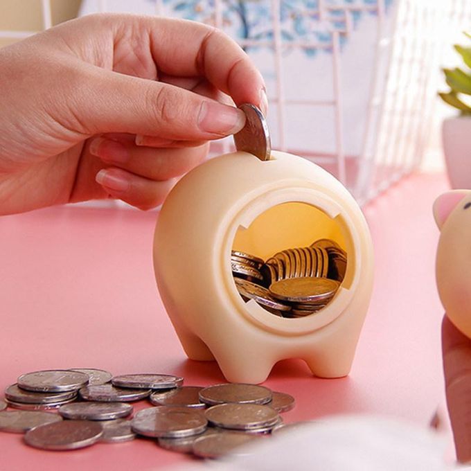 Kids Cute Panda Animal Piggy Bank Box Money Coin Saving-