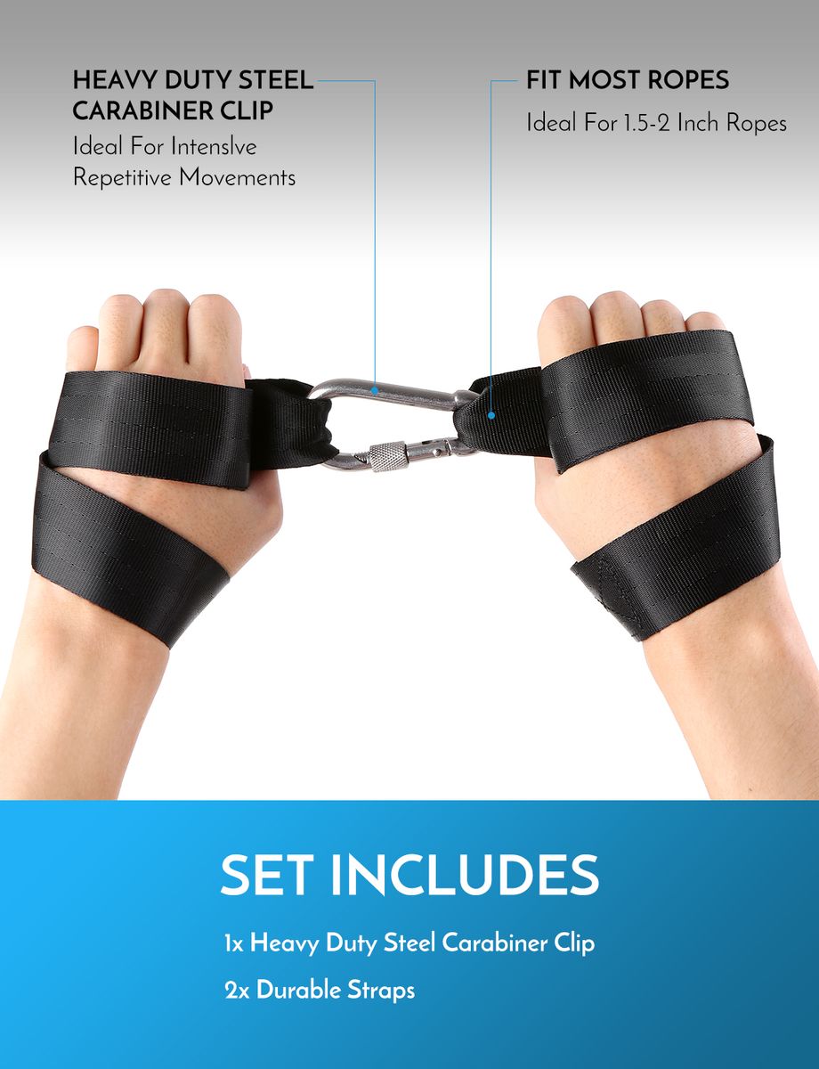 Lixada Battle Rope Anchor Strap Kit With Heavy Duty