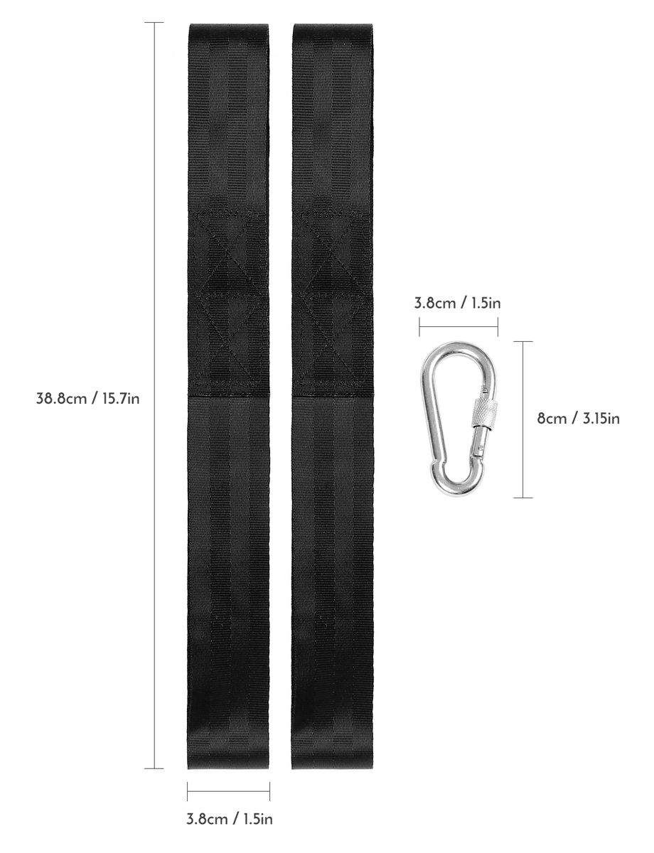 Lixada Battle Rope Anchor Strap Kit With Heavy Duty