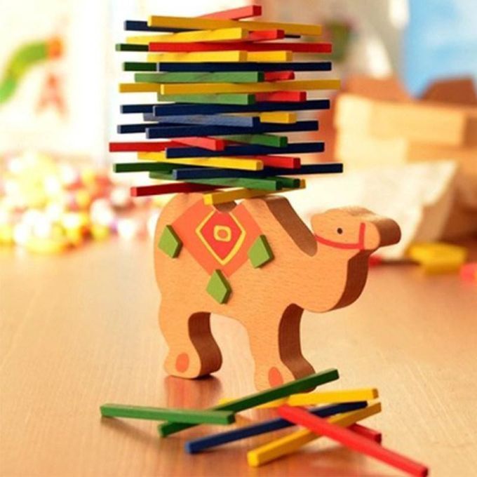 Colorful Baby Toys Educational Elephant Camel Balancing-