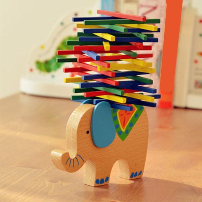 Colorful Baby Toys Educational Elephant Camel Balancing-