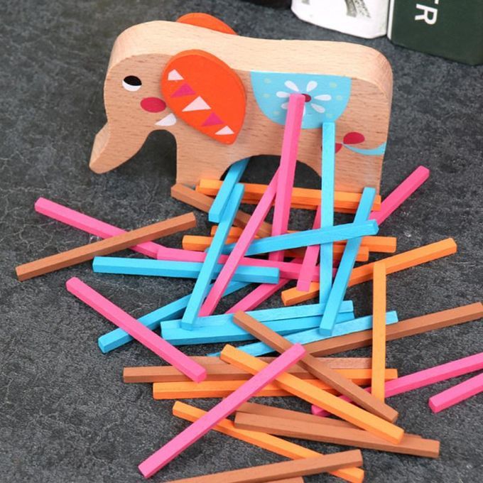 Colorful Baby Toys Educational Elephant Camel Balancing-