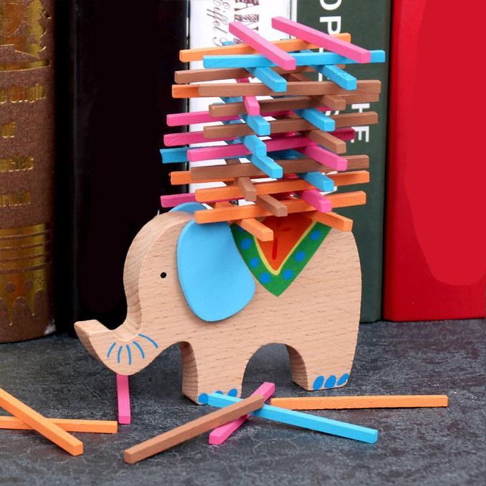 Colorful Baby Toys Educational Elephant Camel Balancing-