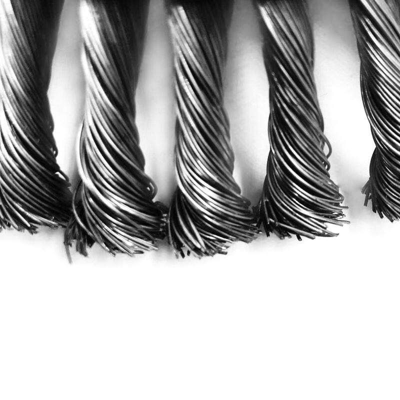 8 Inch Steel Wire Wheel Garden Lawn Mower Grass Eater Trimmer Brush Tools