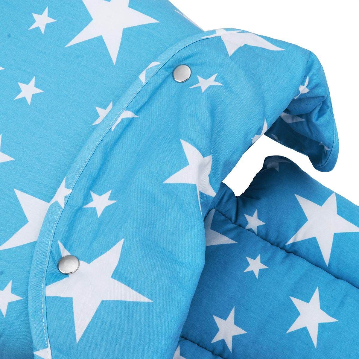 Safety Baby Kid Stroller Pram Pushchair Two Sided Car Seat Cushion Pad Liner Blue (blue)