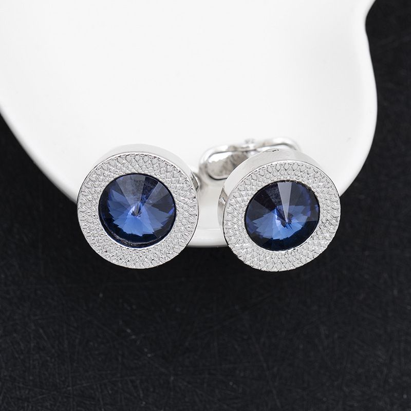 Men Unique Curve Edge Designer Men's Shirt Cuff Links