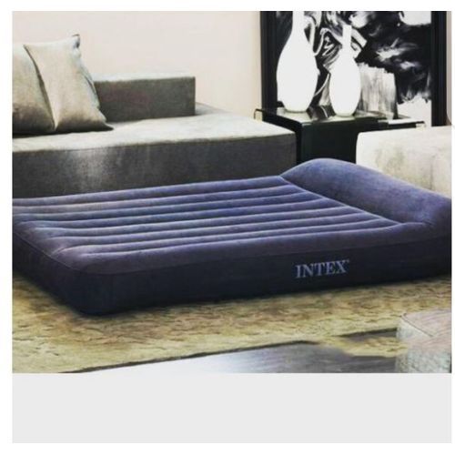 Inflatable  Mattress With Pump - 2 Person(39 X 75 X 10 Inch)