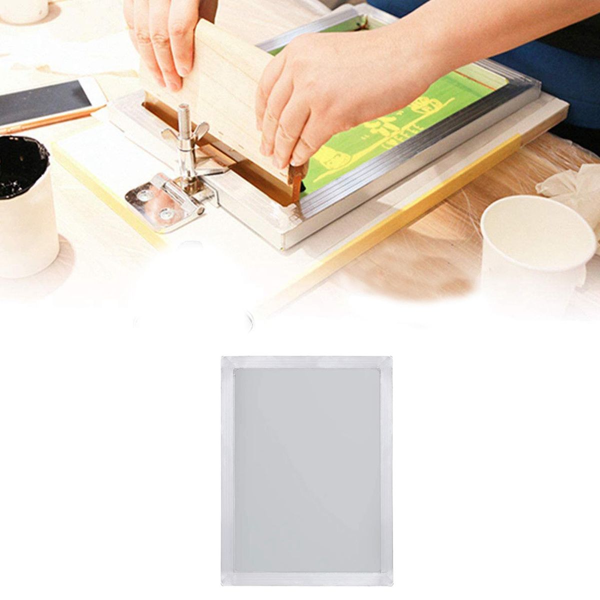 Aluminum Alloy Silk Screen Printing Frames With 110 Mesh
