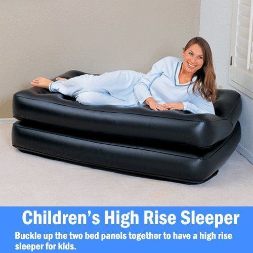 5 In 1 Inflatable Multi Function Air Bed + Inflatable Pump
