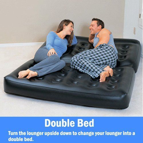 5 In 1 Inflatable Multi Function Air Bed + Inflatable Pump