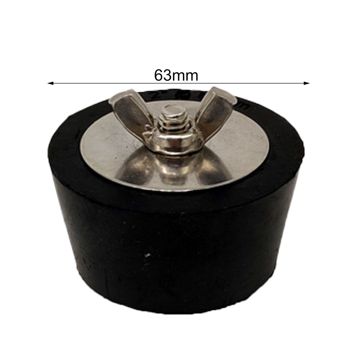 Pool Winterizing Plug Practical Pressure-proof Black