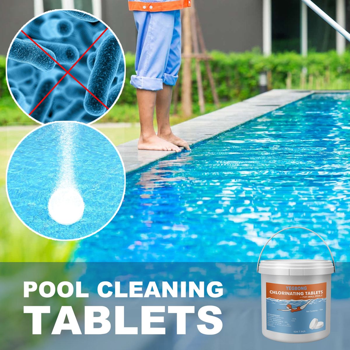 Chlorinating Tablets Clear Balance Pool B