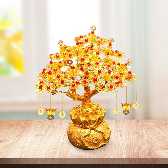 1 Pack Money Tree Supplies DIY Wealth Feng Shui Craft For Home Decor