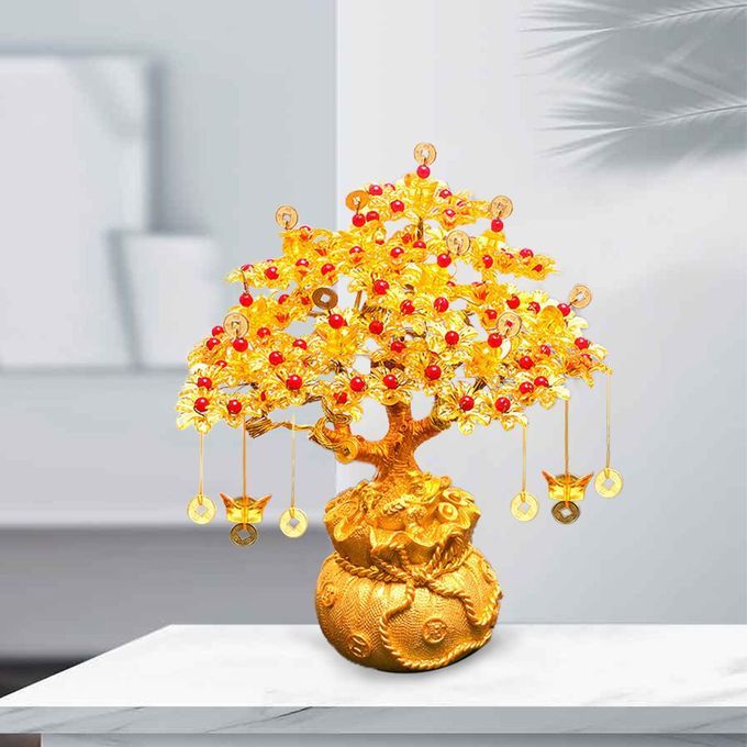 1 Pack Money Tree Supplies DIY Wealth Feng Shui Craft For Home Decor