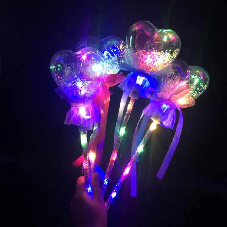 10pcs Magic Party Led Light Sticks Star Love Heart Lollipop