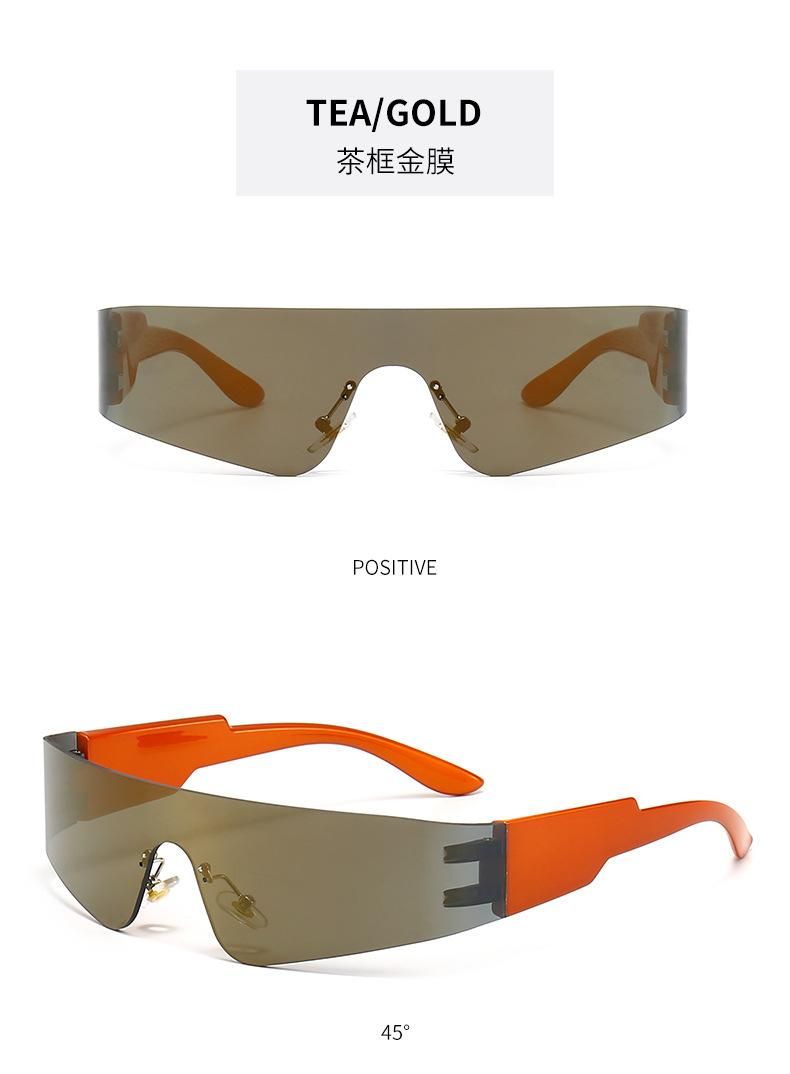 Women's Sunglasses UV Protection Couple Sunglasses Orange
