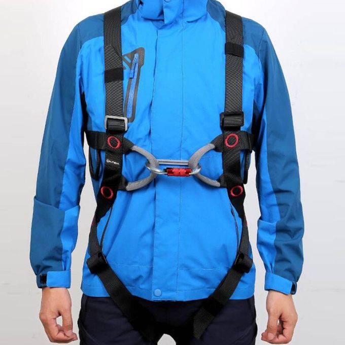 Full Body Harness Seat Belt Safety Climbing For Engineering Protection