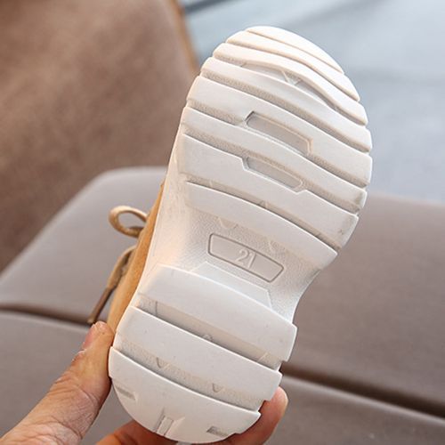 All-match Children's Shoes Boys Girls Mid-cut Short Outdoor Single Martin Boots