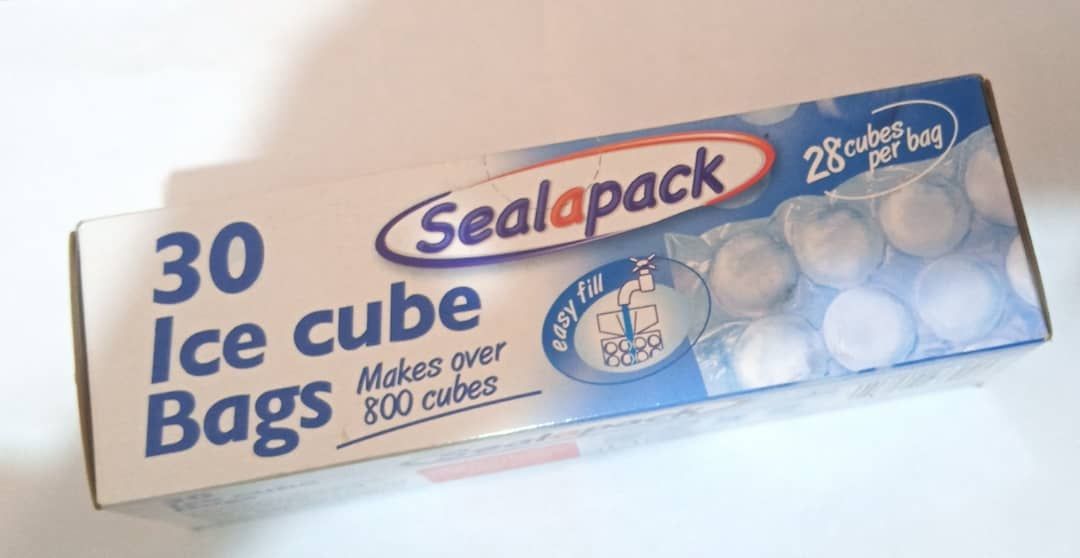 30 Ice Cube Bags X2
