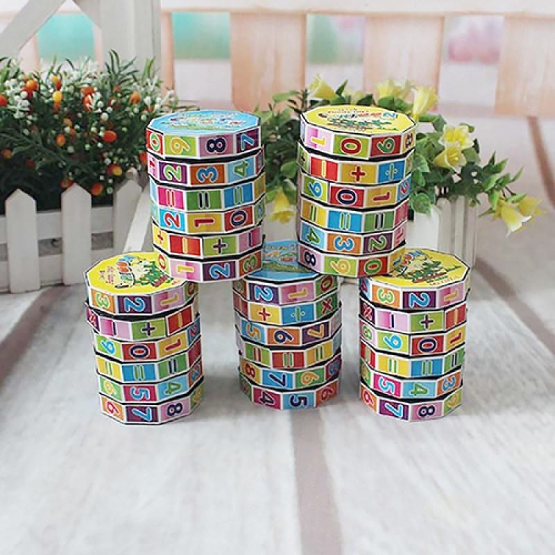 Children Kids Mathematics Magic Cube Puzzle Education-