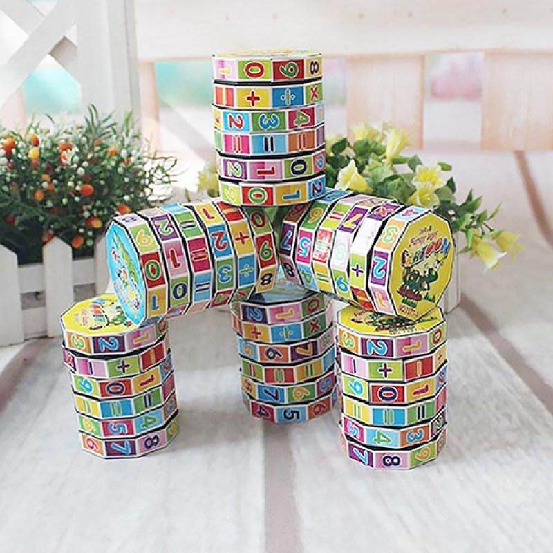 Children Kids Mathematics Magic Cube Puzzle Education-