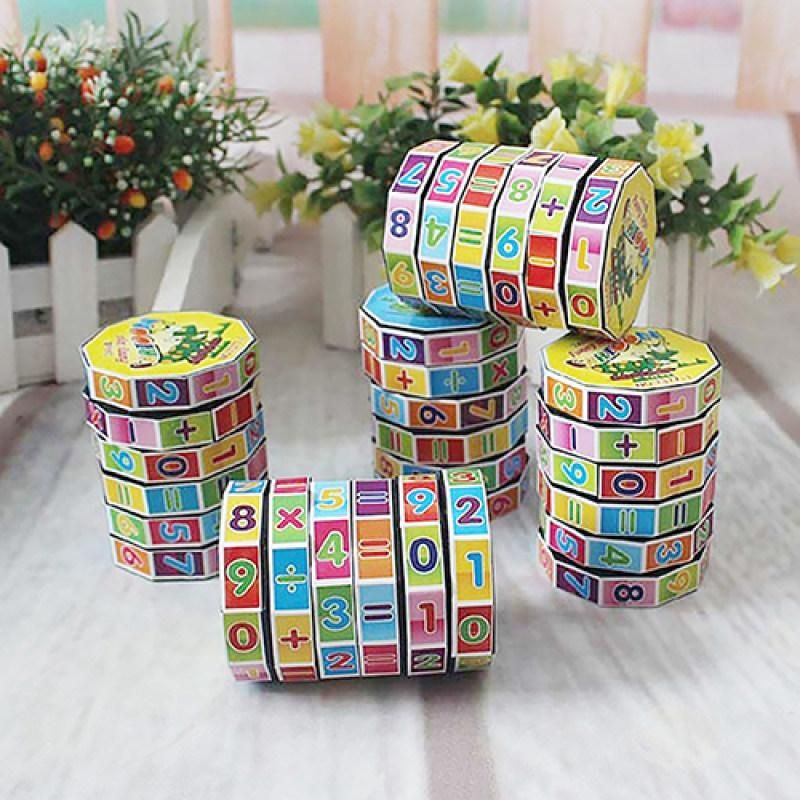 Children Kids Mathematics Magic Cube Puzzle Education-