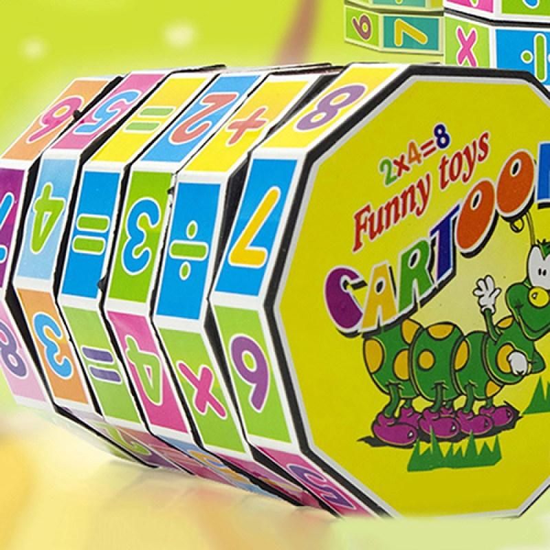 Children Kids Mathematics Magic Cube Puzzle Education-