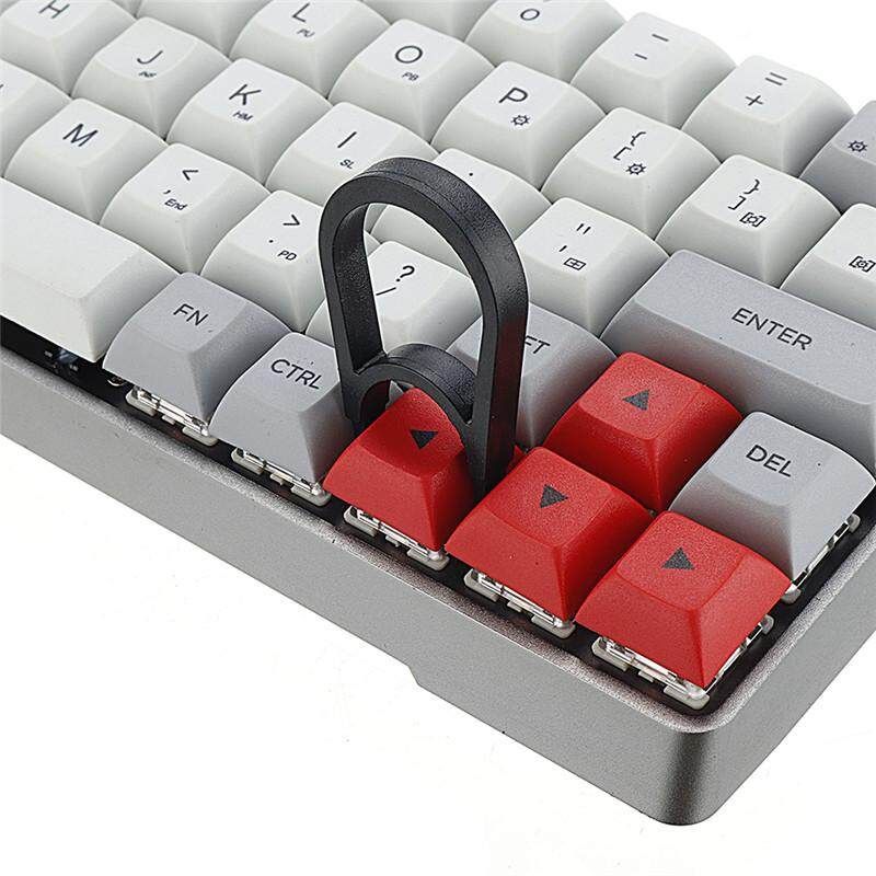 GK64 Aluminum Alloy Case PBT Keycaps Gateron Switch Hot Swappable RGB Mechanical Keyboard-Red/Brown/Blue Switch Green Axis