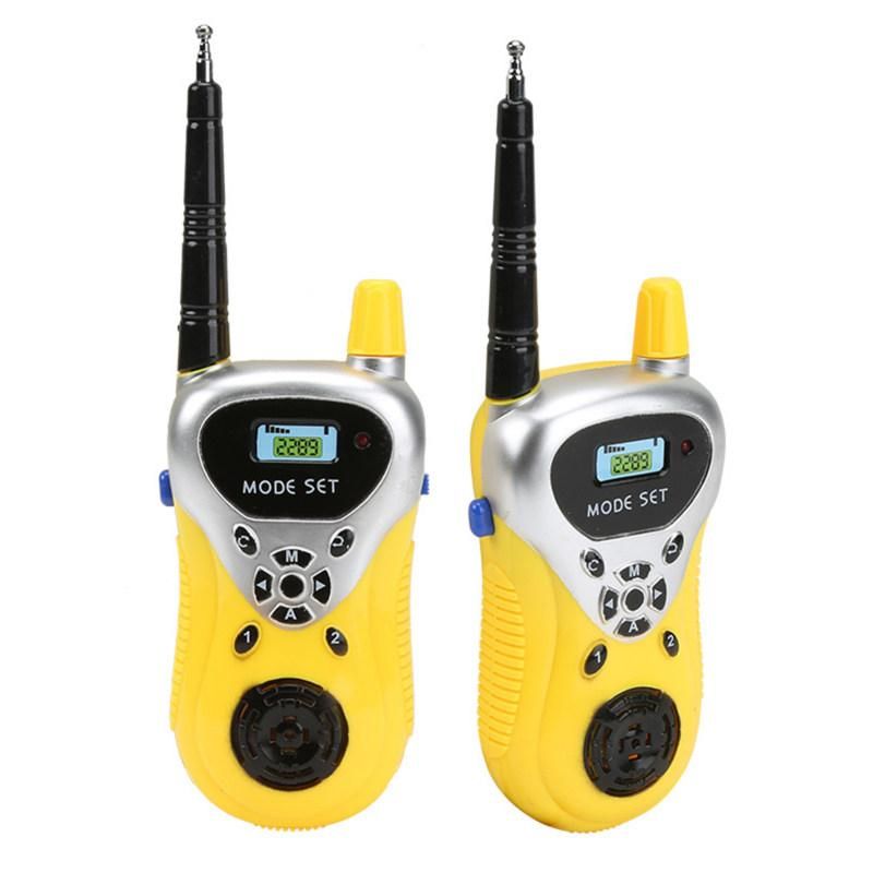2Pcs/Set Children Walkie Talkie Remote Wireless-Green