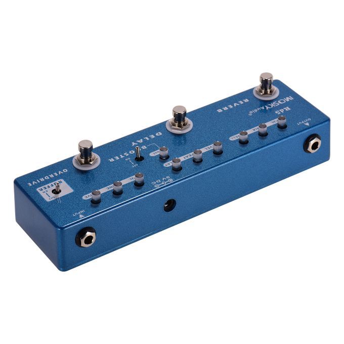 MOSKY RD5 5-in-1 Guitar Multi-Effects Pedal Reverb + Delay