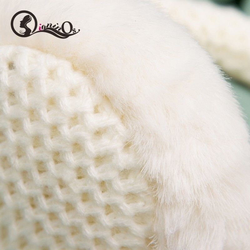 Autumn Winter Fur Solid Kids Earmuffs Warm Music Earphone S