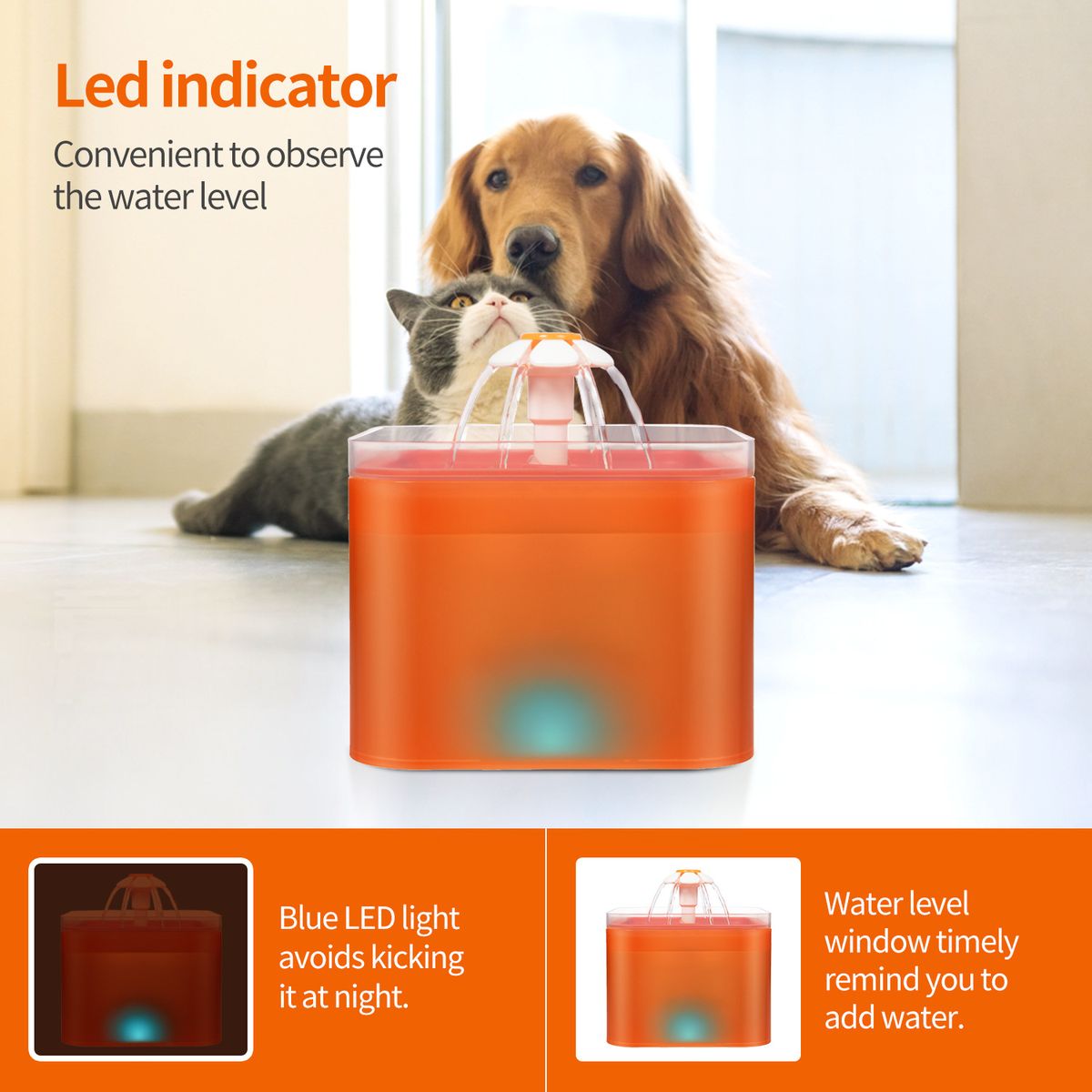 Pet Water Dispenser Intelligent Automatic Cycle