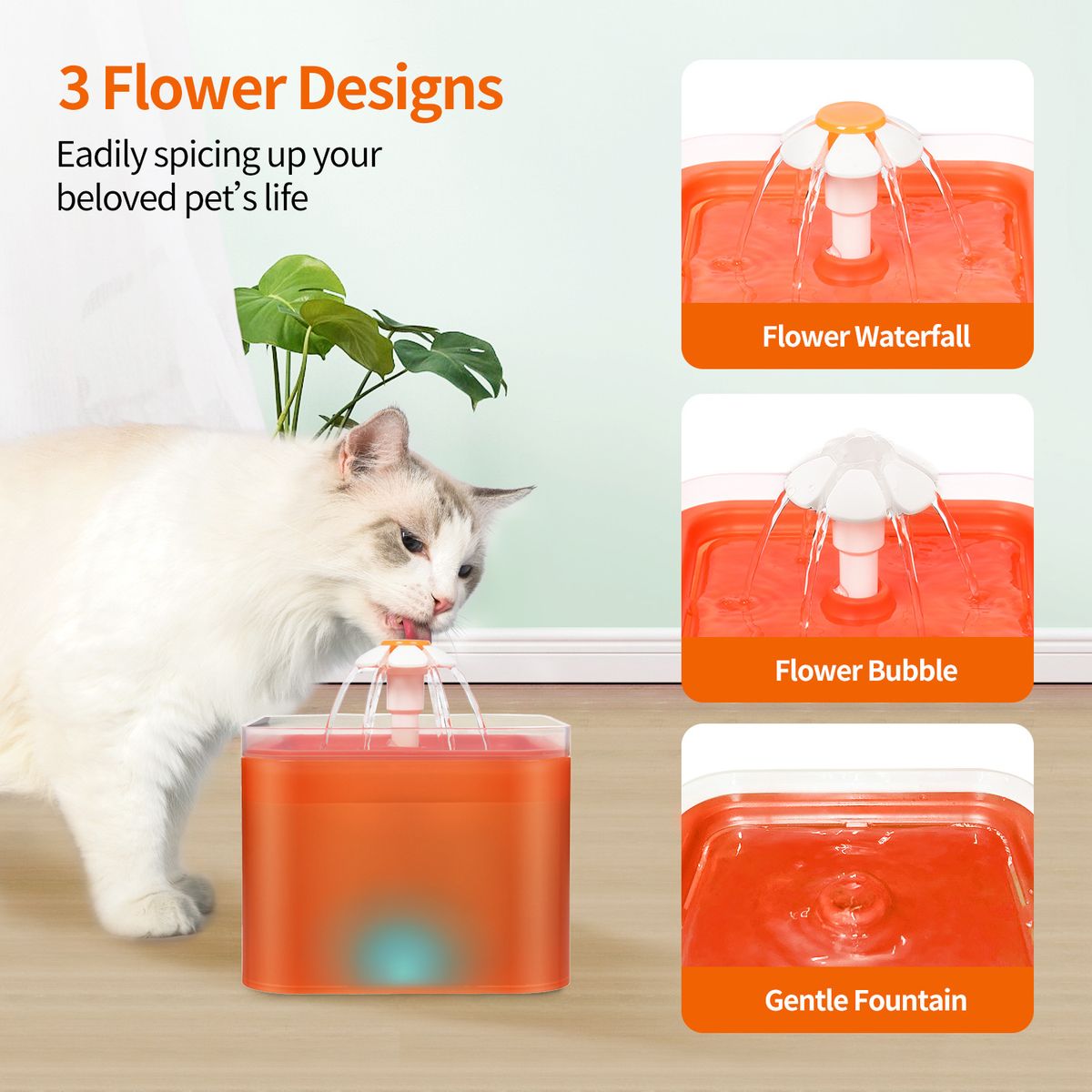 Pet Water Dispenser Intelligent Automatic Cycle