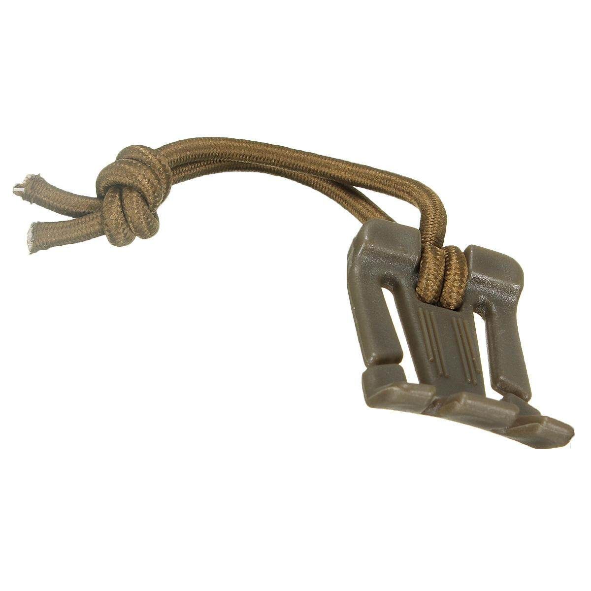 MOLLE Webbing Elastic Cord Cable Storage Hang Buckle Roll Wire Clip New