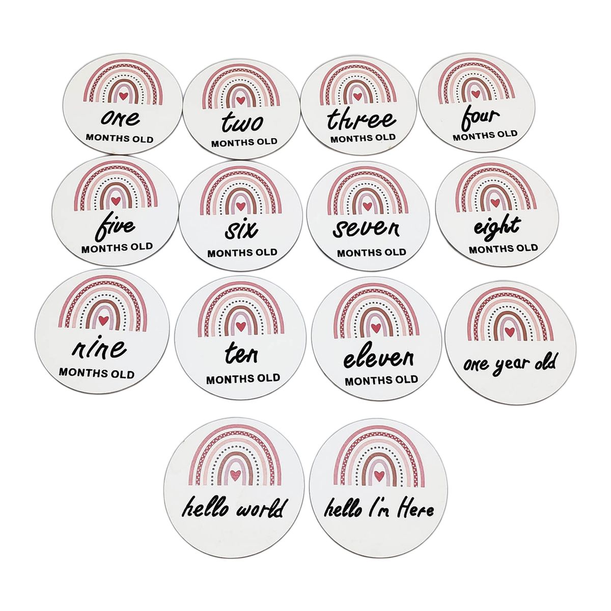 Baby Milestone Cards/Baby Milestone Plaques Engraved In