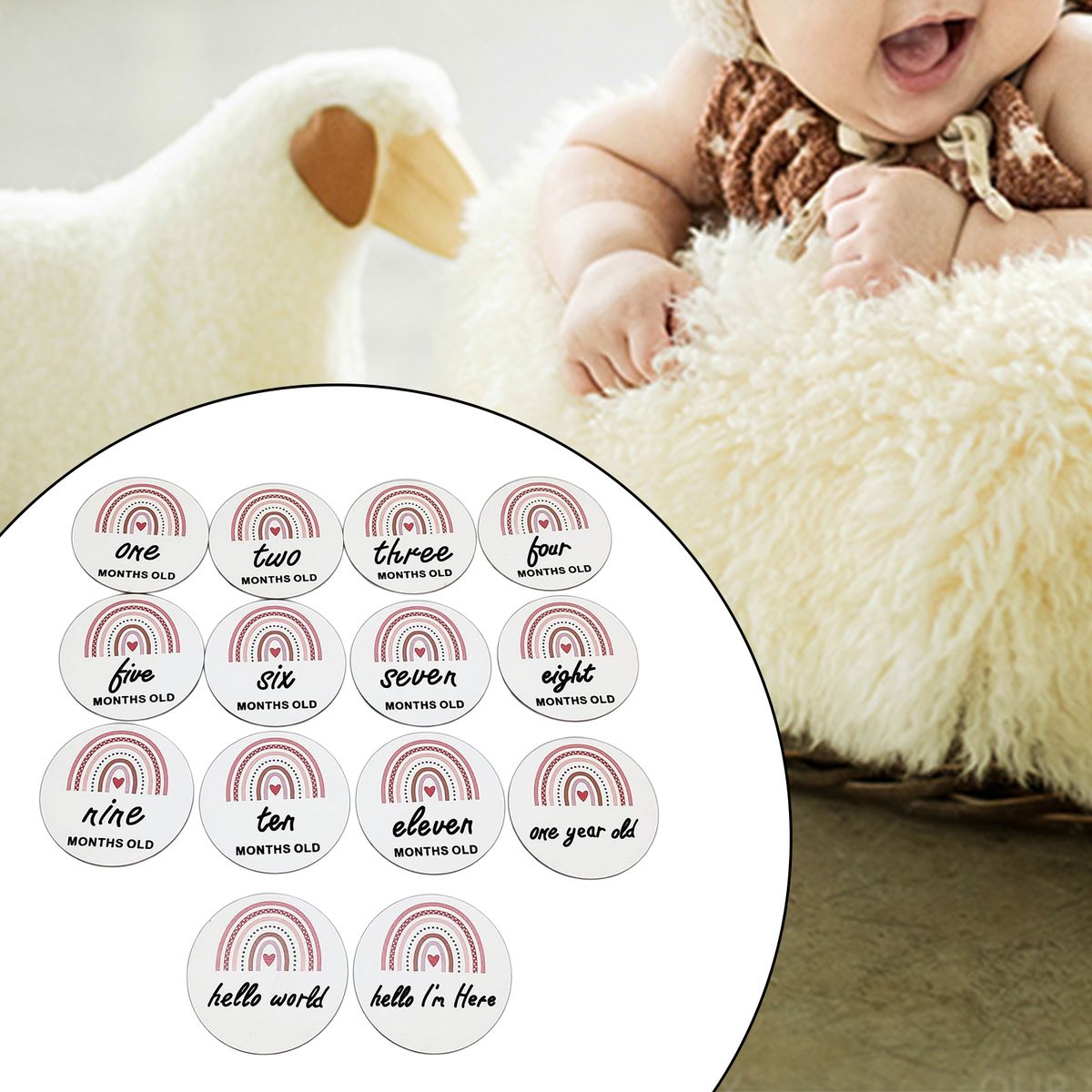 Baby Milestone Cards/Baby Milestone Plaques Engraved In