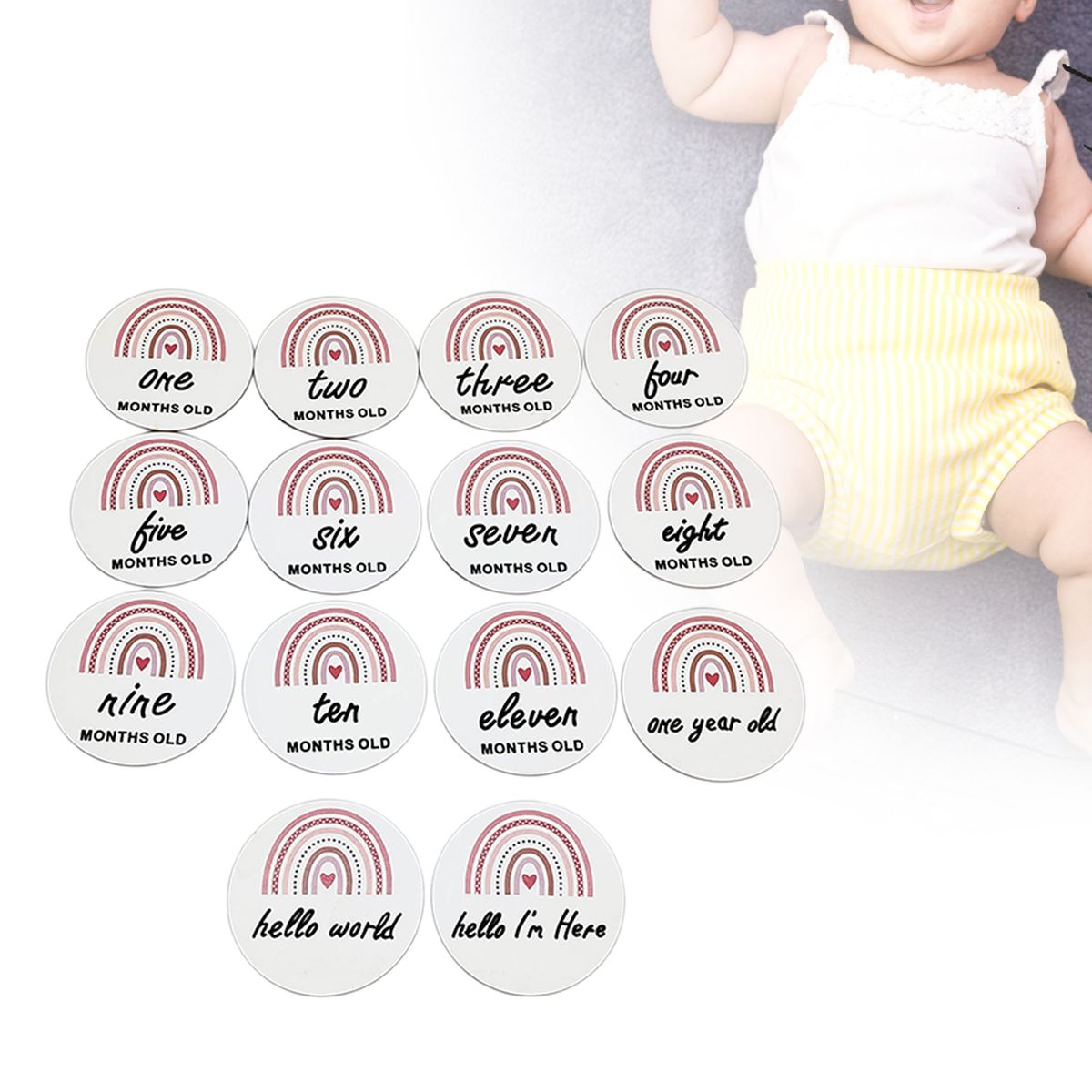 Baby Milestone Cards/Baby Milestone Plaques Engraved In
