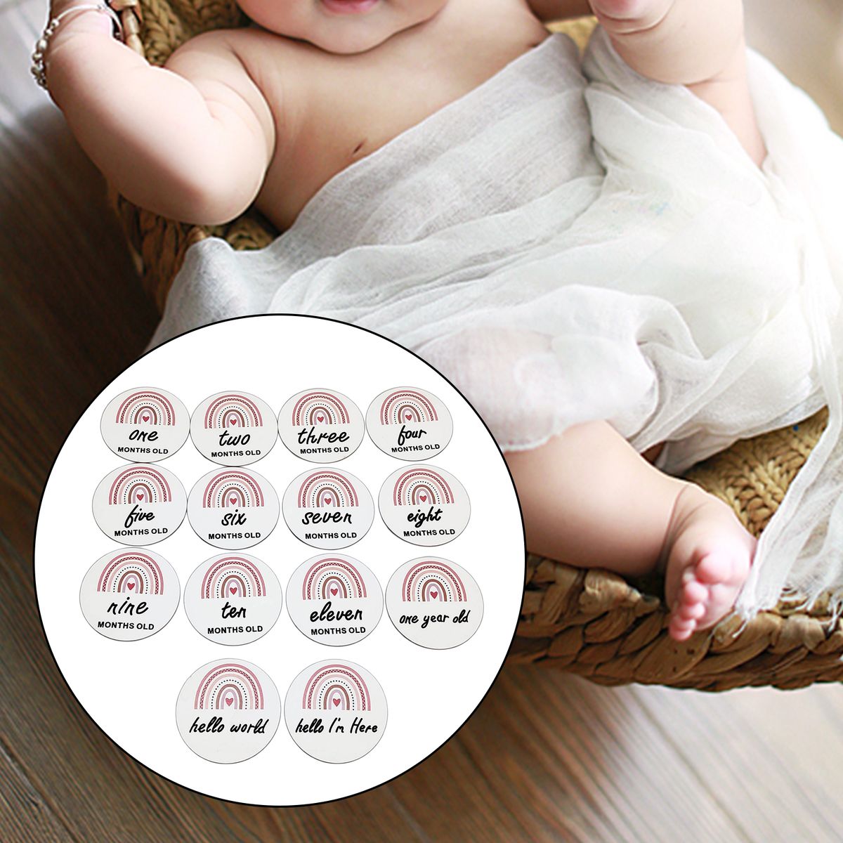Baby Milestone Cards/Baby Milestone Plaques Engraved In