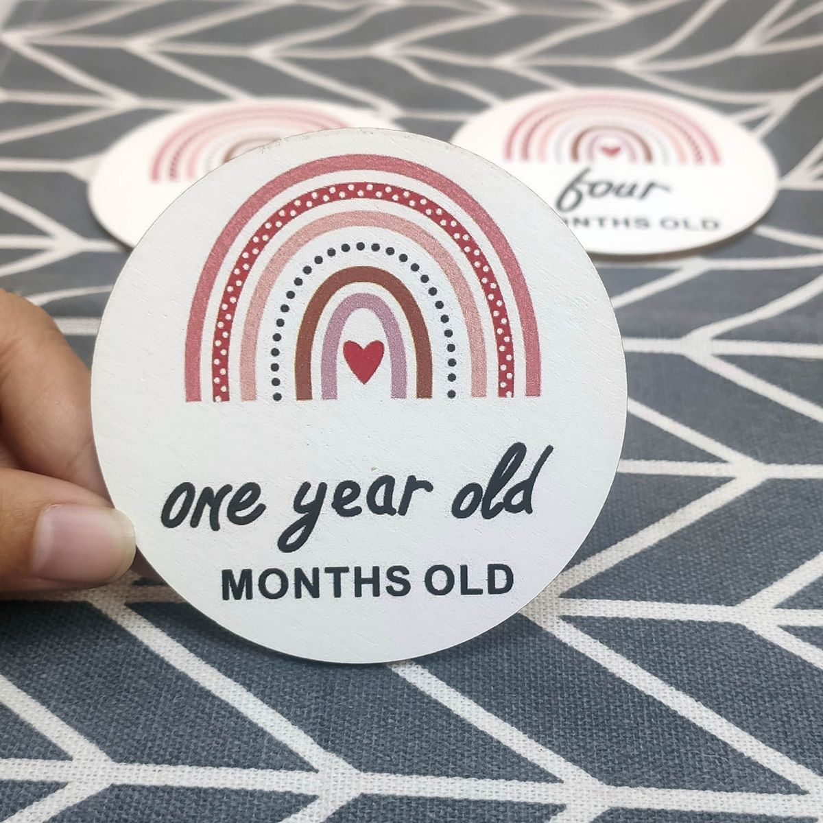 Baby Milestone Cards/Baby Milestone Plaques Engraved In