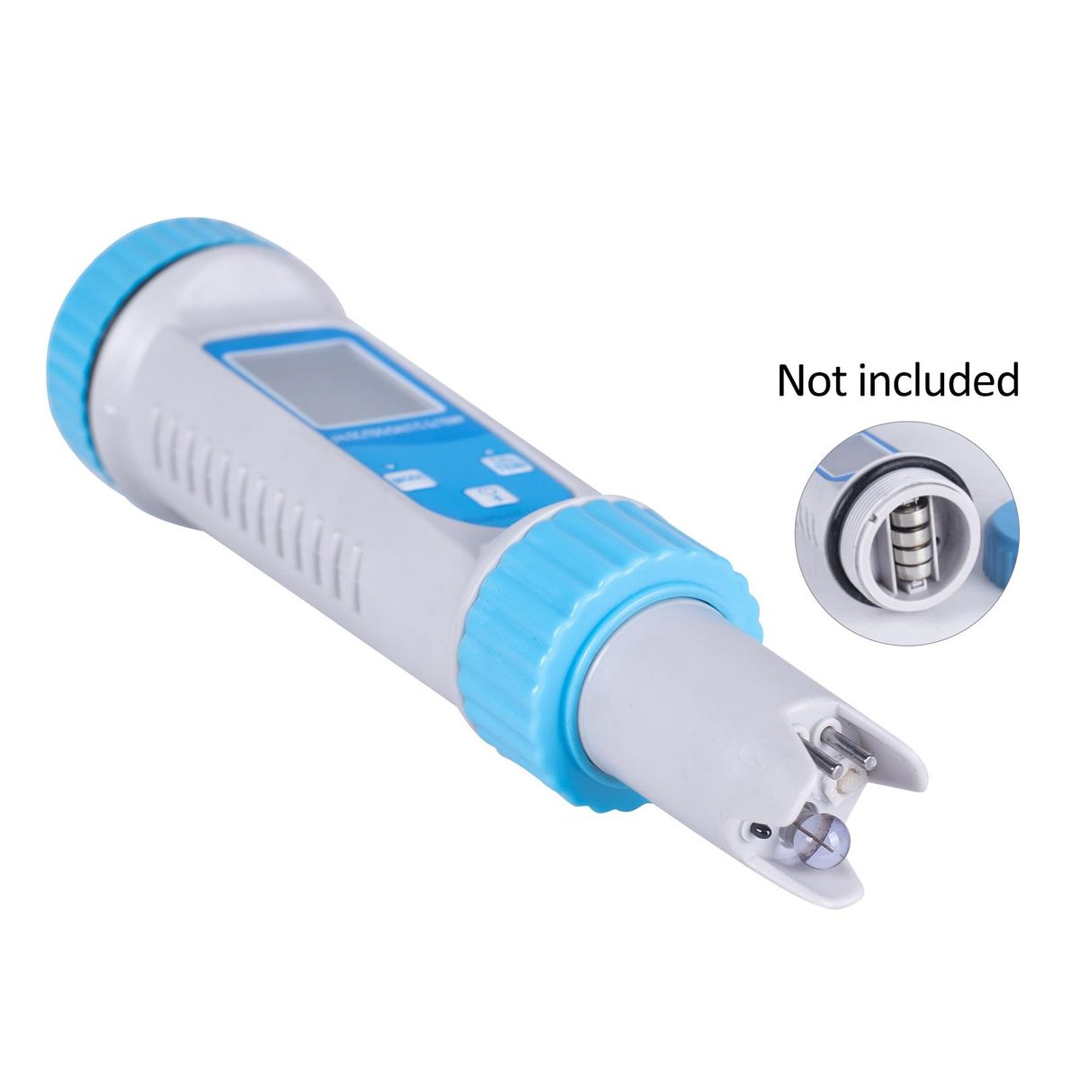 Smart BT 6 in 1 Ph Tester Pool Water PH/ EC/ TDS/ SALT/ S.G/ Temperature Tester Pool Water Quality Monitor Multifunction Water Quality Detector for Pool Drinking Water Laboratory