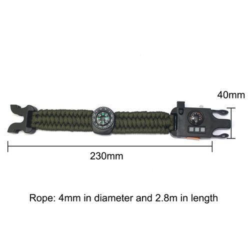 8 In 1 Multifunctional Rechargeable Outdoor Survival