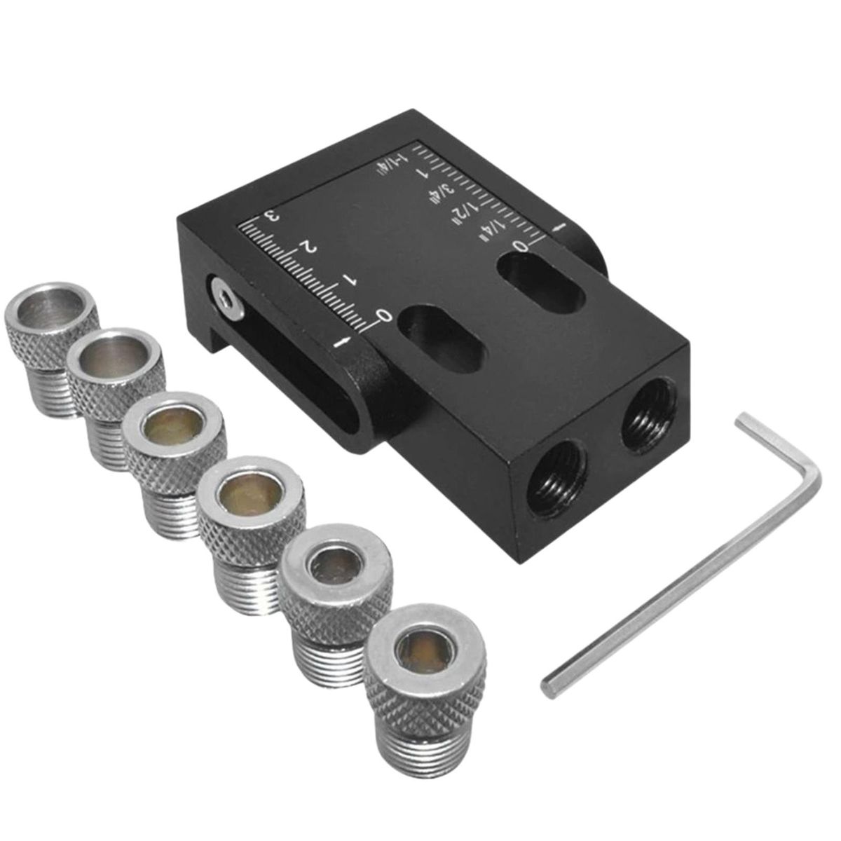 15 Degree Pocket Hole Jig Kit Oblique Drill Woodworking
