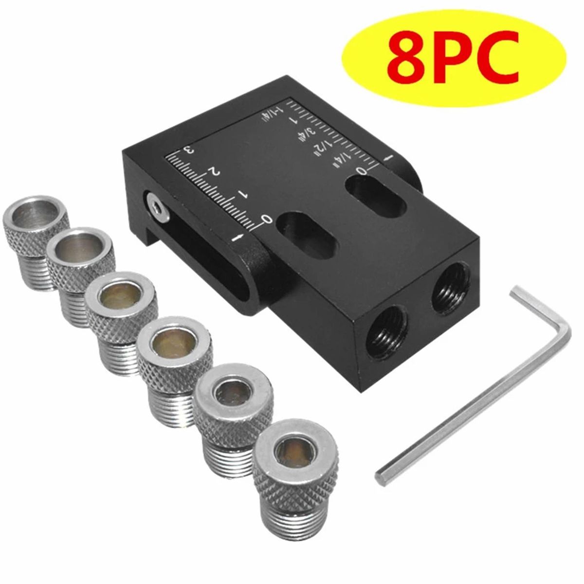 15 Degree Pocket Hole Jig Kit Oblique Drill Woodworking