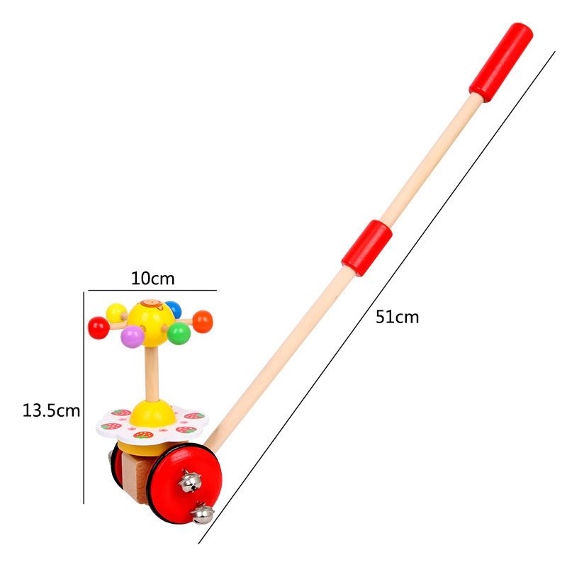 Kids Wooden Toys Baby Walker Baby First Steps Car Car