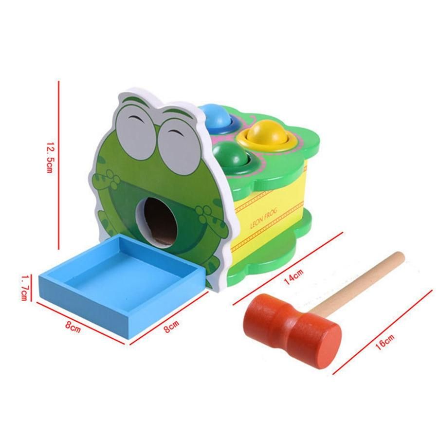 Mung Bean Frog Knocking on the Table Children's Tapping