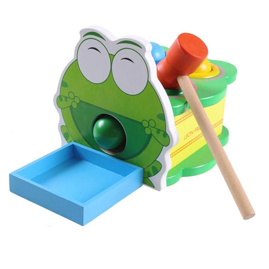 Mung Bean Frog Knocking on the Table Children's Tapping
