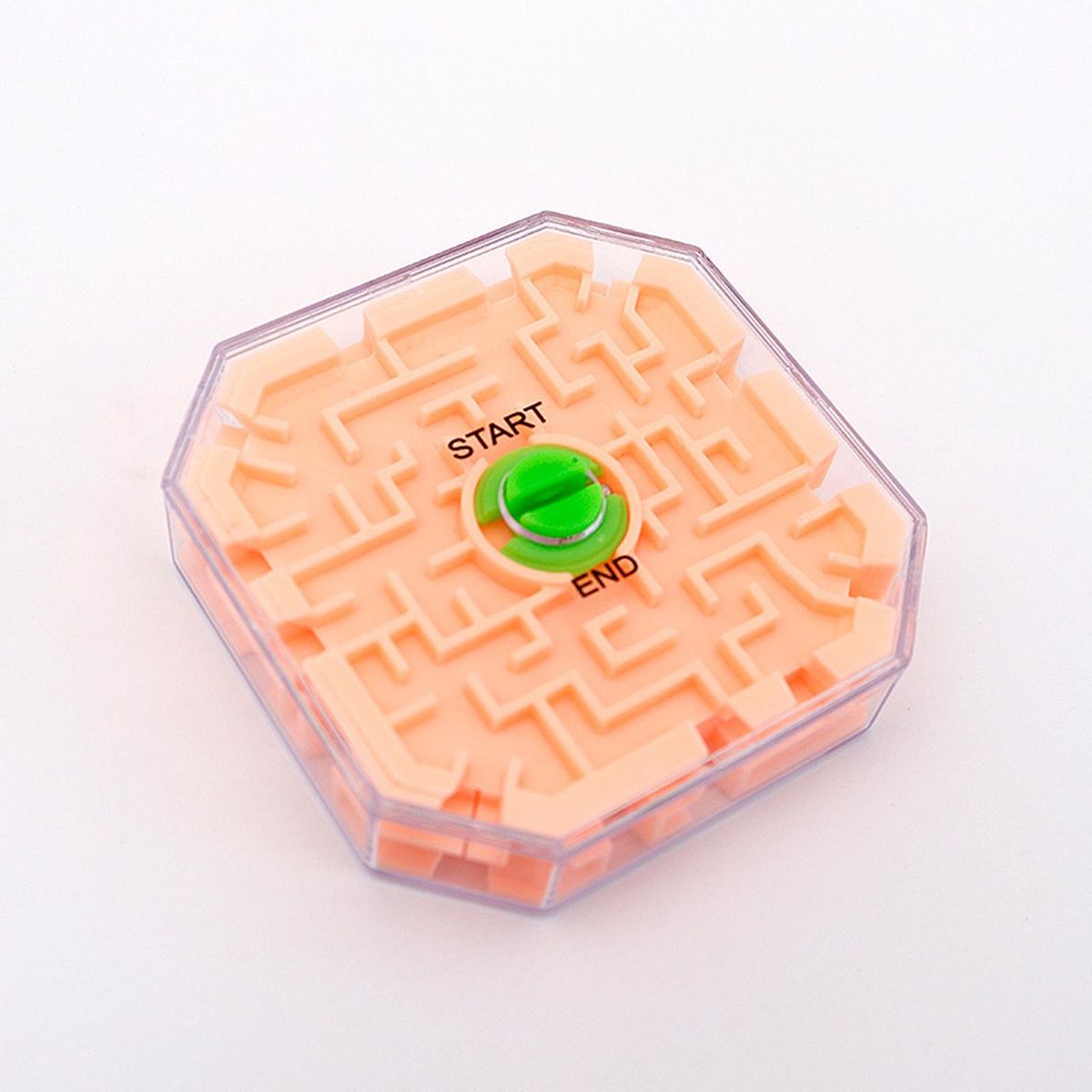 Kids Maze Game Parent-child Interactive Memory Explore Route Maze Toy Orange