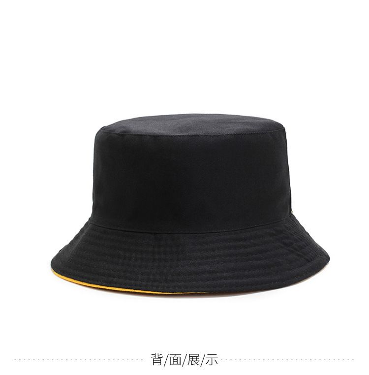 2 Pieces 2-in-1 Unisex Bucket Hat Smiley Face Pattern