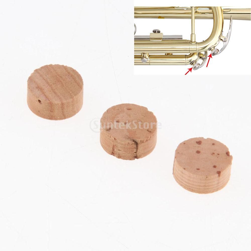 10X Spit Valve Cork Water Key Replacement Accessory Part Wood