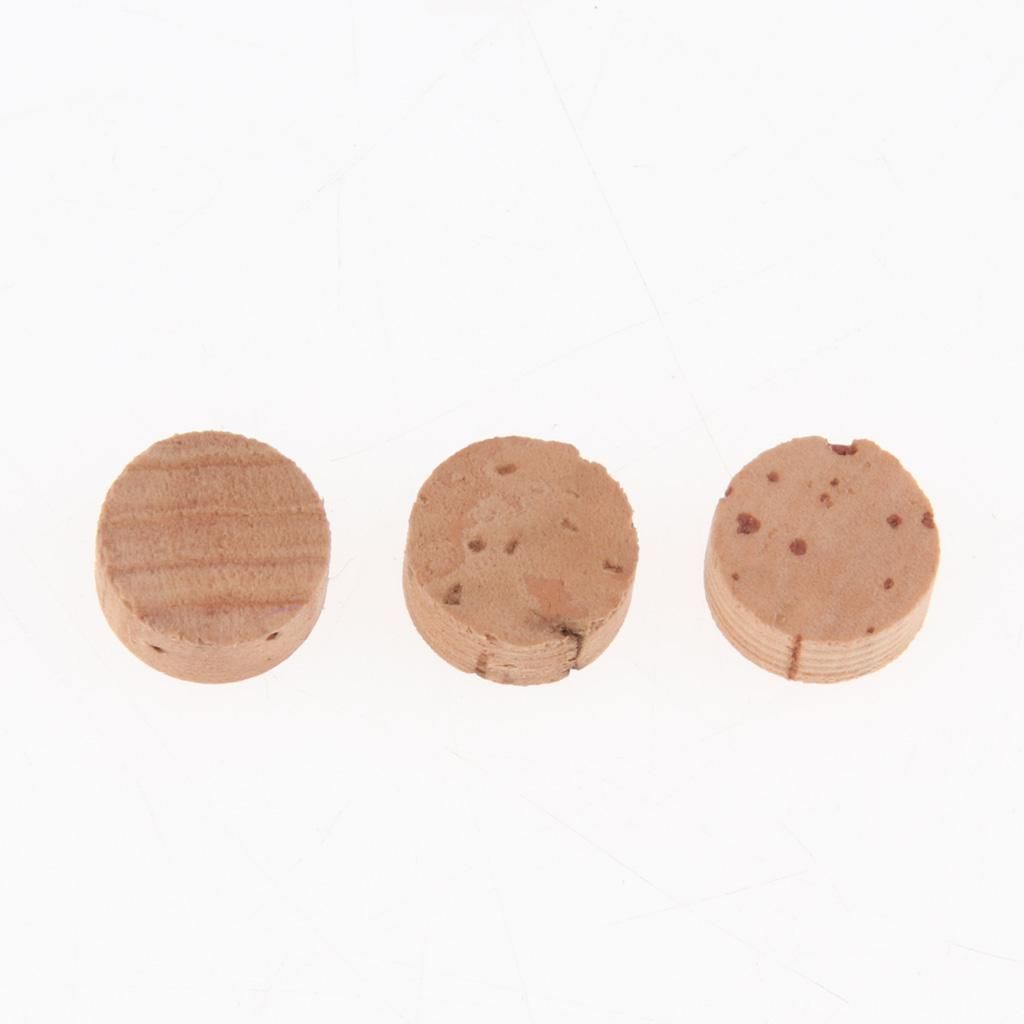 10X Spit Valve Cork Water Key Replacement Accessory Part Wood